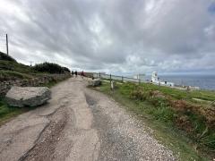 The lighthouse at Pendeen Watch